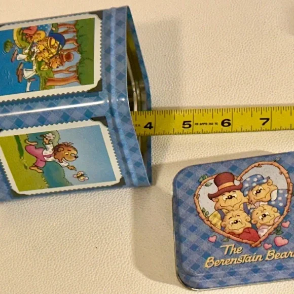 Vintage Berenstain Bears Tin Box 1997 Metal Storage Container - Picture 11 of 16